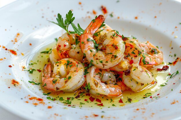 Crevettes en sauce catalane